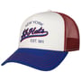 Est. 1911 New York Trucker Cap by JJ Hats blau-rot