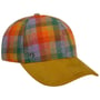 Multicolour Wool Check Cap by Loevenich fargerik