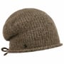 Soft Oversize Beanie by Loevenich taupe