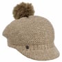Soft Pompom Ballonmütze by Loevenich beige