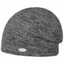 Heather Oversize Beanie by Chillouts dunkelgrau