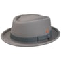 Andy Classic Pork Pie Wollhut by Mayser grau