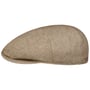 Kent Cotton Mix Sustainable Flatcap by Stetson beige