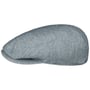 Kent Cotton Mix Sustainable Flatcap by Stetson hellblau