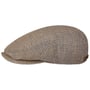 Kent Coffee Dyed Barista Flatcap by Stetson beige-blau