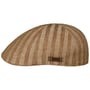 Texas Coffee Dyed Barista Flatcap by Stetson braun-beige