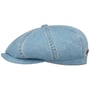 Hatteras Denim Barista Flatcap by Stetson denim