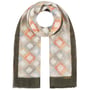 Rhombus Light Wool Sommerschal by Stetson oliv