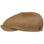 Verisco 8 Panel Leinen Flatcap by Balmoral beige