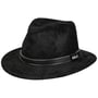 Pigskin Traveller Lederhut by Balmoral schwarz