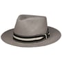 Revallo Fedora Panamahut by JJ Hats grau