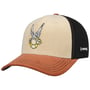 Asterix Semi Curved Cap by Capslab beige-schwarz