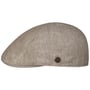 Uni Duck Leinen Flatcap by Balmoral beige-meliert