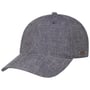 Leinencap mit UV-Schutz by Stetson blau-meliert