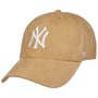 MLB Yankees Ballpark Suede Cap by 47 Brand khaki