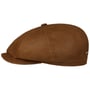 Hatteras Goat Velour Flatcap by Stetson braun