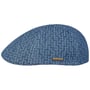 Texas Embroidered Denim Flatcap by Stetson blau-dunkelblau
