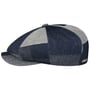 Cotton Patchwork 8 Panel Flatcap by Balmoral denim