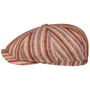 Hatteras Docado Stripe Flatcap by Stetson bunt