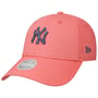 9Forty WMNS Ess Midi Yankees Cap by New Era rosa