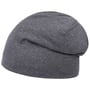 Cotton Jersey Stripes Beanie by Lipodo dunkelblau