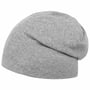 Cotton Jersey Stripes Beanie by Lipodo hellgrau