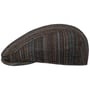 Temberton Stripes Flatcap by Lipodo dunkelblau