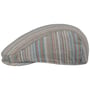 Temberton Stripes Flatcap by Lipodo blau