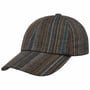 Temberton Stripes Baumwollcap by Lipodo dunkelblau