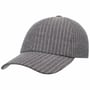 Twotone Stripes Cap by Lipodo dunkelblau