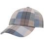 Light Summer Check Cap by Lipodo blau