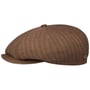 Benfold 8 Panel Flatcap by JJ Hats braun-beige