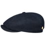 Hatteras Tweed 160 Years Flatcap by Stetson dunkelblau