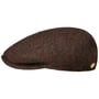 Kent Wool 160 Years Flatcap by Stetson dunkelbraun