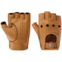 Calviro Fingerlose Herrenhandschuhe by Caridei hellbraun