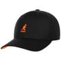 Wool Flexfit Cap by Kangol schwarz-orange