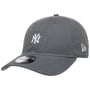 9Twenty Washed Mini Logo Yankees Cap by New Era grau