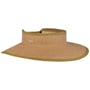 Wide Brim Visor by Seeberger oliv