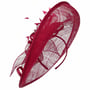 Covaja Sinamay Fascinator by Seeberger rot
