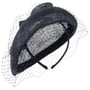 Felisca Sinamay Fascinator by Seeberger dunkelblau