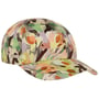 Soft Flower Print Cap by Seeberger grün