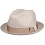 Herringbone Player Leinenhut by Alfonso D’Este cremeweiß-beige