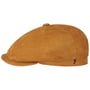 Kyoto Perf Leather Flatcap by Alfonso D’Este camel