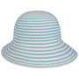 Twotone Braids Stoffhut by bedacht blau