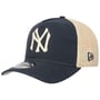 9Fifty Grained Yankees Cap by New Era dunkelblau