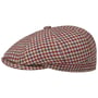 Yelsham Check Flatcap by Lierys beige-rot