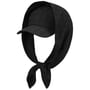 Seersucker Drape Cap by Kangol schwarz