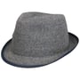 Crenford Trilby Strohhut by bugatti dunkelblau