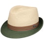 Jorland Trilby Strohhut by Lipodo natur-grün