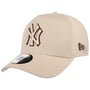 MLB Adjustable Yankees Trucker Cap by New Era cremeweiß